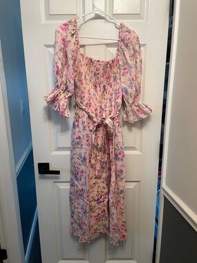 Aura Puff Sleeve Dress